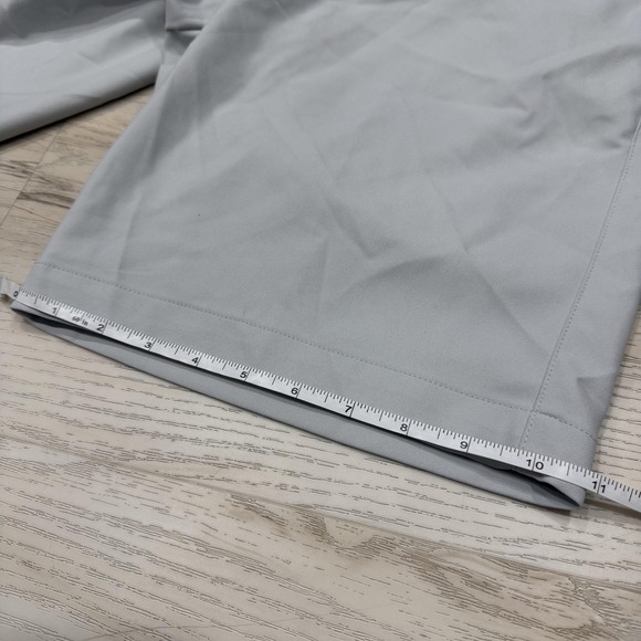 Peter Millar Shorts Mens 34 Gray Salem Classic Fit Performance Golf Stretch - Picture 6 of 7